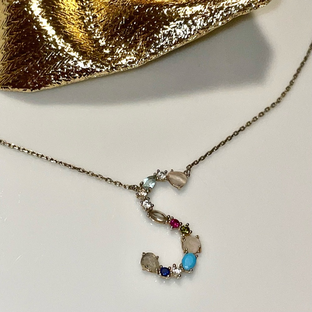 Tai monogram necklace